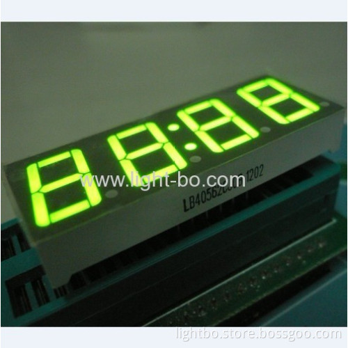 0.56 Inch 4 Digit Green Common Anode 7-segment Led Display 